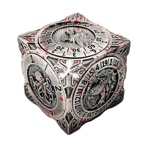 Kexpery Tournant Roulette 7 in 1 Metal -Rollenspiel -Spielen, die gegen Verschleiß for die Brettspiele abends sind von Kexpery