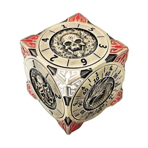 Kexpery Tournant Roulette 7 in 1 Metal -Rollenspiel -Spielen, die gegen Verschleiß for die Brettspiele abends sind von Kexpery
