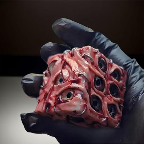 Kexpery Würfel des Spiels des Handwerksschicksals – Realistischer Gothic-Würfel mit Auge, 55 mm, wasserfest von Kexpery