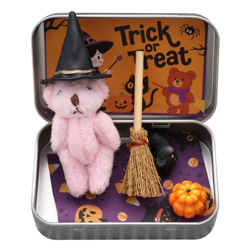 Witcher Witcher Witch Bear in einer Box Halloween zum Befüllen mit Partygeschenken (Rosa) von Kexpery