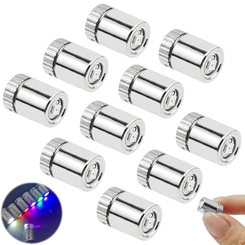 10 Stück Mini LED Licht für Puppenhäuser, Kleine LED Minilichter Miniaturlichter Batteriebetrieben zum Selbermachen Basteln Partydekoration Spielzeug Bausteine Vitrinen Puppenhauszubehör (7 Farben) 10 Stück Mini LED Licht für Puppenhäuser, Kleine LED Minilichter Miniaturlichter Batteriebetrieben zum Selbermachen Basteln Partydekoration Spielzeug Bausteine Vitrinen Puppenhauszubehör (7 Farben) von KeyQueen