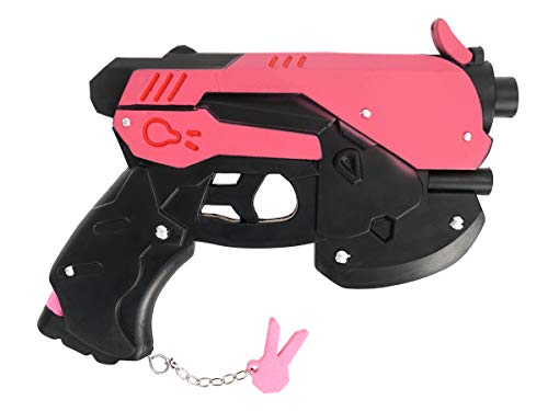 CosplayStudio OW Light Gun von D.Va aus PU Hartschaum, Pink von KeySmart