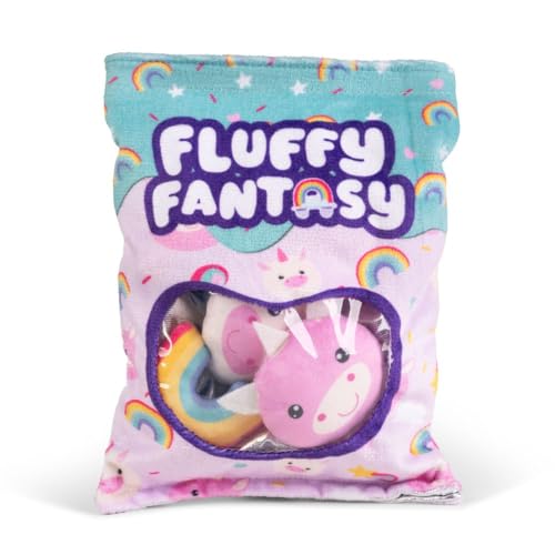Keycraft Fluffy Fantasy Squishy – Regenbogen & Einhorn Kuschel-Snacks | Plüschspielzeug Kissen | Weiche Tasche | Kreatives Geschenk für Kinder & Teens Keycraft Fluffy Fantasy Squishy – Regenbogen & Einhorn Kuschel-Snacks | Plüschspielzeug Kissen | Weiche Tasche | Kreatives Geschenk für Kinder & Teens von Keycraft