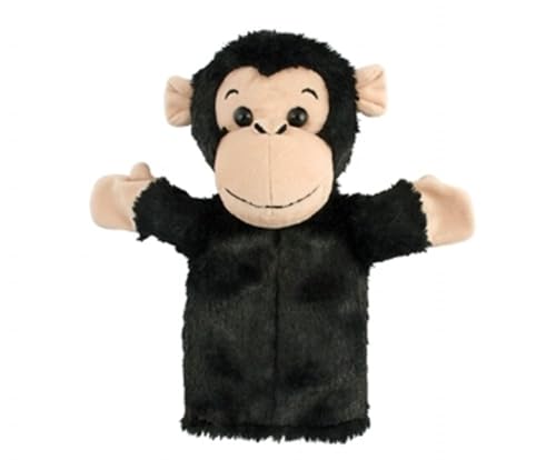 Keycraft Puppet Pals Plüsch-Schimpansen-Handpuppe, weiches Plüschspielzeug, 24 cm von Keycraft