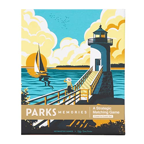 Keymaster Games Parks Memories Coast to Coast Ein strategisches Matching-Spiel, das sich klassisch für Familien anfühlt von Keymaster Games
