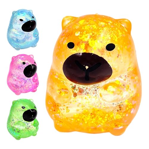 4 Stück Capybara Squeeze Toy, Capybara Anti Stress Spielzeug, CapybaraSquishy Spielzeuge, Stressball Erwachsene, CapybaraSquishy Toys Geschenke für Kinder Erwachsene 4 Stück Capybara Squeeze Toy, Capybara Anti Stress Spielzeug, CapybaraSquishy Spielzeuge, Stressball Erwachsene, CapybaraSquishy Toys Geschenke für Kinder Erwachsene von Keyubria