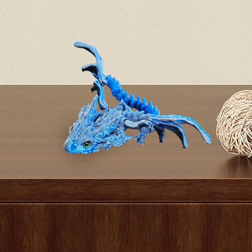 Keyubria 3D Gedruckter Drache, Ewegliche Gelenke Drache 3D-gedrucktes Geschenk, Gedruckter Beweglicher drachens Spielzeug Für Home Office Decor, Stress Relie, Geburtstagsgeschenk Keyubria 3D Gedruckter Drache, Ewegliche Gelenke Drache 3D-gedrucktes Geschenk, Gedruckter Beweglicher drachens Spielzeug Für Home Office Decor, Stress Relie, Geburtstagsgeschenk von Keyubria