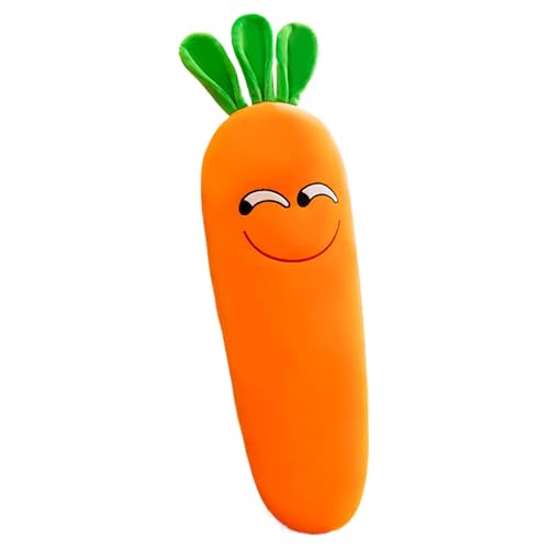 Keyubria Karotte Plüsch Kissen, 50cm Karotten Skissen, Gefüllte Karotte Stofftier, Niedliches Karotten Form Kissen, Dekokissen Plüschkissen Für Kinder Plüschtiere Geschenk Keyubria Karotte Plüsch Kissen, 50cm Karotten Skissen, Gefüllte Karotte Stofftier, Niedliches Karotten Form Kissen, Dekokissen Plüschkissen Für Kinder Plüschtiere Geschenk von Keyubria