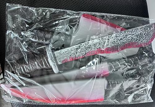 Halloween Fake Messer mit Blut – Horror Deko Scherzartikel für Erwachsene und Kinder – Lange blutige Plastikmesser als Prank Artikel – Zombie Kostüm Zubehör für Theater, Mottoparty Halloween Fake Messer mit Blut – Horror Deko Scherzartikel für Erwachsene und Kinder – Lange blutige Plastikmesser als Prank Artikel – Zombie Kostüm Zubehör für Theater, Mottoparty von Kezidhp