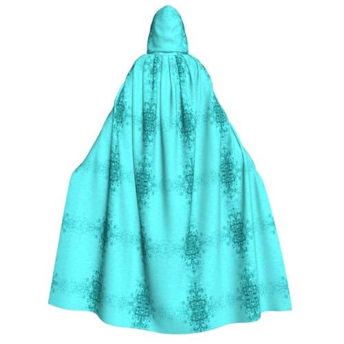 Kfjghhl Blaugrüner Halloween-Umhang, goldener Kapuzenumhang, volle Länge, Robe, Umhang, Halloween-Kostüm, Cosplay, Party Kfjghhl Blaugrüner Halloween-Umhang, goldener Kapuzenumhang, volle Länge, Robe, Umhang, Halloween-Kostüm, Cosplay, Party von Kfjghhl