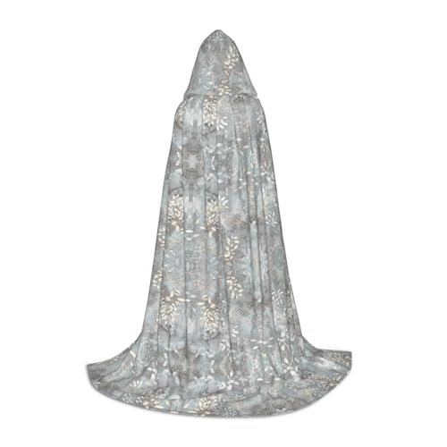 Kfjghhl Blue Grace Flora, langer Umhang mit Kapuze, für Teenager, Kinder, Hexenkostüm, Halloween-Kostüm, für Damen und Herren, 88,9–149,7 cm Kfjghhl Blue Grace Flora, langer Umhang mit Kapuze, für Teenager, Kinder, Hexenkostüm, Halloween-Kostüm, für Damen und Herren, 88,9–149,7 cm von Kfjghhl
