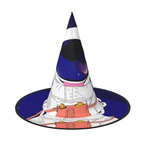 Kfjghhl Cooler Mann im Weltraum Galaxie, Halloween-Hut, böse Kostüme, Erwachsene, Unisex, Stirnband, Kostümzubehör, Weihnachtsfeier, Cosplay, Zauberer-Kostüm, Outfit, Halloween Kfjghhl Cooler Mann im Weltraum Galaxie, Halloween-Hut, böse Kostüme, Erwachsene, Unisex, Stirnband, Kostümzubehör, Weihnachtsfeier, Cosplay, Zauberer-Kostüm, Outfit, Halloween von Kfjghhl