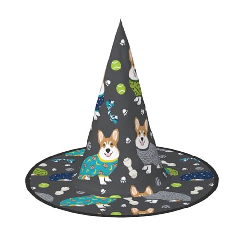 Kfjghhl Corgi-Hunde-Kostüm, Halloween-Kostüm, für Erwachsene, Unisex, Stirnband, Kostümzubehör, Weihnachtsfeier, Cosplay, Zauberer-Kostüm, Outfit, Halloween Kfjghhl Corgi-Hunde-Kostüm, Halloween-Kostüm, für Erwachsene, Unisex, Stirnband, Kostümzubehör, Weihnachtsfeier, Cosplay, Zauberer-Kostüm, Outfit, Halloween von Kfjghhl