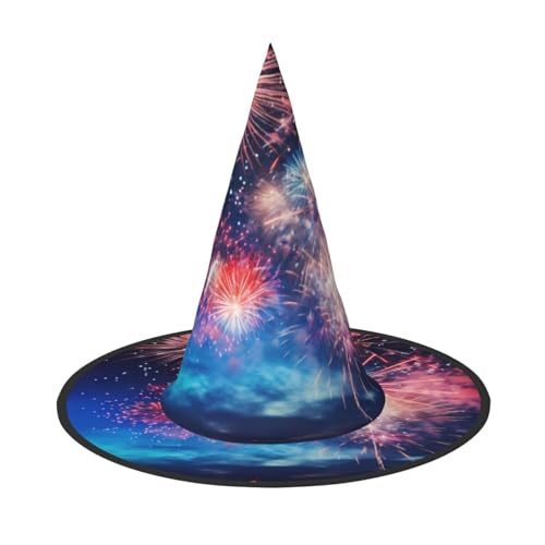 Kfjghhl Feuerwerk-Halloween-Hut, böse Kostüme, Erwachsene, Unisex, Stirnband, Kostümzubehör, Weihnachtsfeier, Cosplay, Zauberer-Kostüm, Outfit, Halloween Kfjghhl Feuerwerk-Halloween-Hut, böse Kostüme, Erwachsene, Unisex, Stirnband, Kostümzubehör, Weihnachtsfeier, Cosplay, Zauberer-Kostüm, Outfit, Halloween von Kfjghhl
