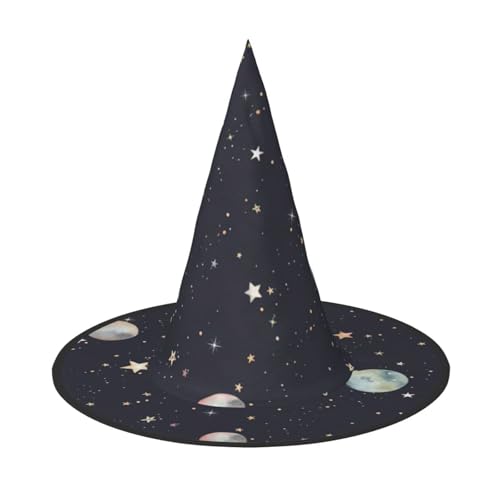 Kfjghhl Galaxie-Hut, böse Kostüme, Erwachsene, Unisex, Stirnband, Kostümzubehör, Weihnachtsfeier, Cosplay, Zauberer-Kostüm, Outfit, Halloween Kfjghhl Galaxie-Hut, böse Kostüme, Erwachsene, Unisex, Stirnband, Kostümzubehör, Weihnachtsfeier, Cosplay, Zauberer-Kostüm, Outfit, Halloween von Kfjghhl