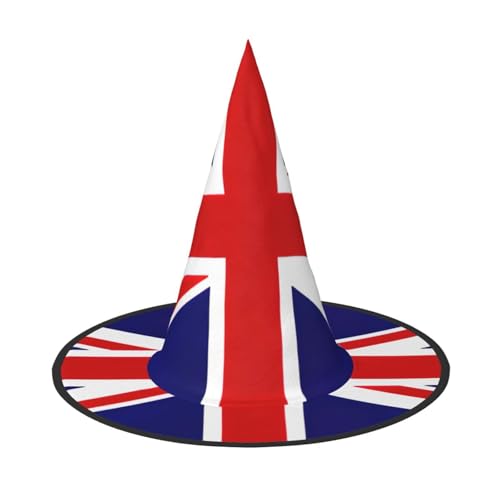 Kfjghhl Halloween-Hut mit UK-Flagge, für Erwachsene, Unisex, Stirnband, Kostümzubehör, Weihnachtsfeier, Cosplay, Zauberer-Kostüm, Outfit, Halloween Kfjghhl Halloween-Hut mit UK-Flagge, für Erwachsene, Unisex, Stirnband, Kostümzubehör, Weihnachtsfeier, Cosplay, Zauberer-Kostüm, Outfit, Halloween von Kfjghhl