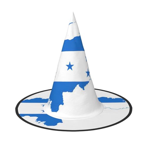 Kfjghhl Honduras-Flagge, Halloween-Hut, böse Kostüme, Erwachsene, Unisex, Stirnband, Kostümzubehör, Weihnachtsfeier, Cosplay, Zauberer-Kostüm, Outfit, Halloween Kfjghhl Honduras-Flagge, Halloween-Hut, böse Kostüme, Erwachsene, Unisex, Stirnband, Kostümzubehör, Weihnachtsfeier, Cosplay, Zauberer-Kostüm, Outfit, Halloween von Kfjghhl