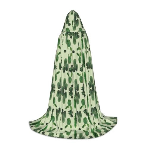 Kfjghhl Kaktus Langer Kapuzenumhang Teenager Kind Umhang Hexenkostüm Halloween Kostüm Damen Herren 88.9-139.7 cm Kfjghhl Kaktus Langer Kapuzenumhang Teenager Kind Umhang Hexenkostüm Halloween Kostüm Damen Herren 88.9-139.7 cm von Kfjghhl