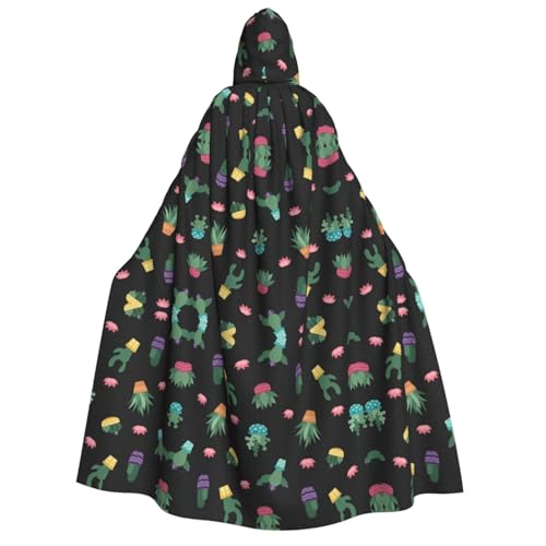 Kfjghhl Kaktus.. Halloween-Umhang, goldener Kapuzenumhang, volle Länge, Robe, Umhang, Halloween-Kostüm, Cosplay, Party Kfjghhl Kaktus.. Halloween-Umhang, goldener Kapuzenumhang, volle Länge, Robe, Umhang, Halloween-Kostüm, Cosplay, Party von Kfjghhl