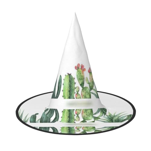 Kfjghhl Kaktusblume, Halloween-Hut, böse Kostüme, Erwachsene, Unisex, Stirnband, Kostümzubehör, Weihnachtsfeier, Cosplay, Zauberer-Kostüm, Outfit, Halloween Kfjghhl Kaktusblume, Halloween-Hut, böse Kostüme, Erwachsene, Unisex, Stirnband, Kostümzubehör, Weihnachtsfeier, Cosplay, Zauberer-Kostüm, Outfit, Halloween von Kfjghhl