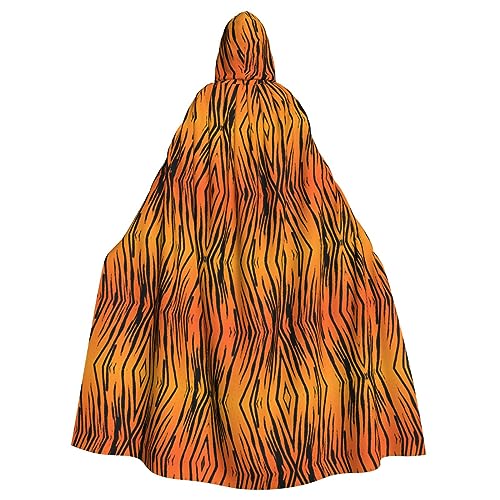 Kfjghhl Kapuzenumhang mit Tigerstreifen, unisex, Kostüm, Party, Halloween, Cosplay, Erwachsene, Kapuzenmantel, Weihnachten, 147,3 cm Kfjghhl Kapuzenumhang mit Tigerstreifen, unisex, Kostüm, Party, Halloween, Cosplay, Erwachsene, Kapuzenmantel, Weihnachten, 147,3 cm von Kfjghhl