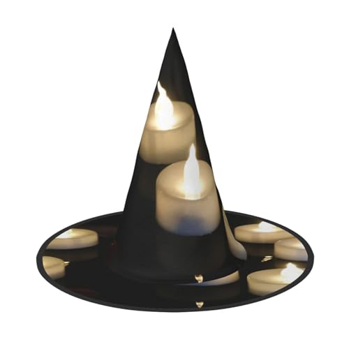 Kfjghhl Kerzen-Halloween-Hut, böse Kostüme, Erwachsene, Unisex, Stirnband, Kostümzubehör, Weihnachtsfeier, Cosplay, Zauberer-Kostüm, Outfit, Halloween Kfjghhl Kerzen-Halloween-Hut, böse Kostüme, Erwachsene, Unisex, Stirnband, Kostümzubehör, Weihnachtsfeier, Cosplay, Zauberer-Kostüm, Outfit, Halloween von Kfjghhl