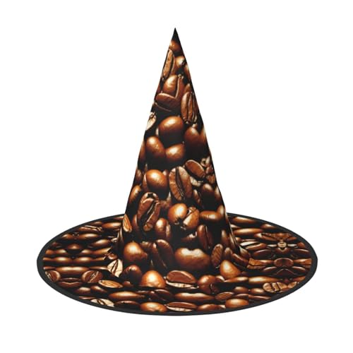 Kfjghhl Lustiger gerösteter Kaffeebohnen, Halloween-Hut, böse Kostüme, Erwachsene, Unisex, Stirnband, Kostümzubehör, Weihnachtsfeier, Cosplay, Zauberer-Kostüm, Outfit, Halloween Kfjghhl Lustiger gerösteter Kaffeebohnen, Halloween-Hut, böse Kostüme, Erwachsene, Unisex, Stirnband, Kostümzubehör, Weihnachtsfeier, Cosplay, Zauberer-Kostüm, Outfit, Halloween von Kfjghhl