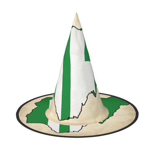 Kfjghhl Nigeria-Flagge, Map02, Halloween-Hut, böse Kostüme, Unisex, Stirnband, Kostümzubehör, Weihnachtsfeier, Cosplay, Zauberer-Kostüm, Outfit, Halloween Kfjghhl Nigeria-Flagge, Map02, Halloween-Hut, böse Kostüme, Unisex, Stirnband, Kostümzubehör, Weihnachtsfeier, Cosplay, Zauberer-Kostüm, Outfit, Halloween von Kfjghhl