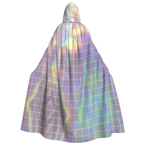 Kfjghhl Reflektierender quadratischer Halloween-Umhang, goldener Kapuzenumhang, volle Länge, Robe, Umhang, Halloween-Kostüm, Cosplay, Party Kfjghhl Reflektierender quadratischer Halloween-Umhang, goldener Kapuzenumhang, volle Länge, Robe, Umhang, Halloween-Kostüm, Cosplay, Party von Kfjghhl