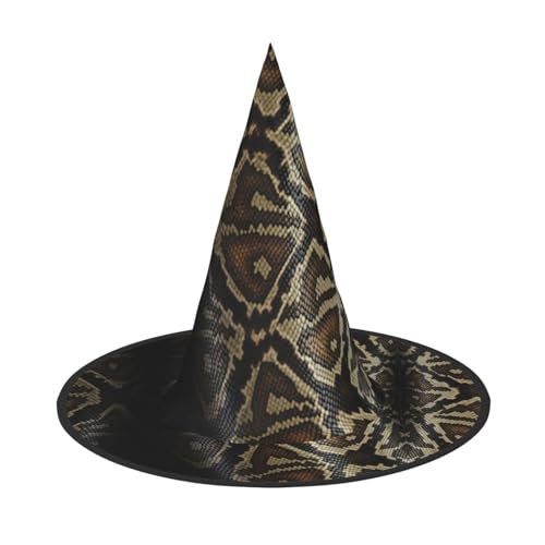 Kfjghhl Schlangenhaut, Halloween-Hut, böse Kostüme, Erwachsene, Unisex, Stirnband, Kostümzubehör, Weihnachtsfeier, Cosplay, Zauberer-Kostüm, Outfit, Halloween von Kfjghhl