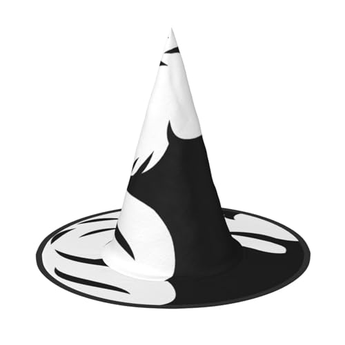 Kfjghhl Schwarzer Biber-Hut, böse Kostüme, für Erwachsene, Unisex, Stirnband, Kostümzubehör, Weihnachtsfeier, Cosplay, Zauberer-Kostüm, Outfit, Halloween Kfjghhl Schwarzer Biber-Hut, böse Kostüme, für Erwachsene, Unisex, Stirnband, Kostümzubehör, Weihnachtsfeier, Cosplay, Zauberer-Kostüm, Outfit, Halloween von Kfjghhl