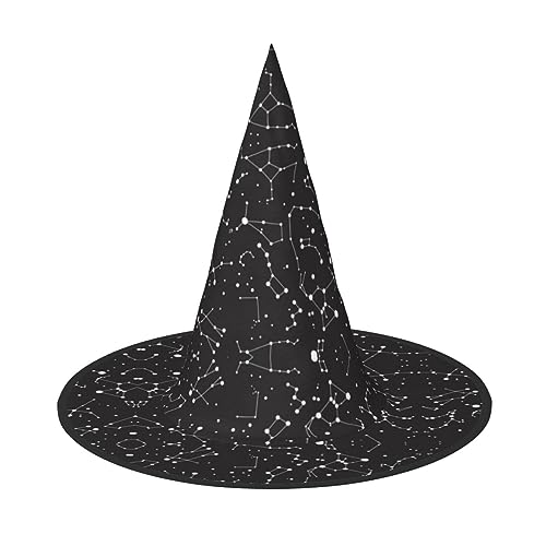 Kfjghhl Sternenweissagung, Sternbild, Halloween-Hut, böse Kostüme, Erwachsene, Unisex, Stirnband, Kostümzubehör, Weihnachtsfeier, Cosplay, Zauberer-Kostüm, Outfit, Halloween Kfjghhl Sternenweissagung, Sternbild, Halloween-Hut, böse Kostüme, Erwachsene, Unisex, Stirnband, Kostümzubehör, Weihnachtsfeier, Cosplay, Zauberer-Kostüm, Outfit, Halloween von Kfjghhl