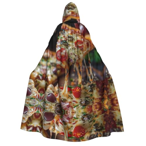 Kfjghhl Tasty Pizza Halloween Umhang Goldener Kapuzenumhang volle Länge Robe Umhang Halloween Kostüm Cosplay Party Kfjghhl Tasty Pizza Halloween Umhang Goldener Kapuzenumhang volle Länge Robe Umhang Halloween Kostüm Cosplay Party von Kfjghhl