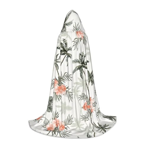 Kfjghhl Tropische Palmen langer Kapuzenumhang Teenager Kind Umhang Hexenkostüm Halloween Kostüm Damen Herren 88,9–149,7 cm Kfjghhl Tropische Palmen langer Kapuzenumhang Teenager Kind Umhang Hexenkostüm Halloween Kostüm Damen Herren 88,9–149,7 cm von Kfjghhl