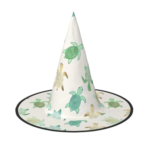 Kfjghhl Turtle Write Halloween-Hut, böse Kostüme, für Erwachsene, Unisex, Stirnband, Kostümzubehör, Weihnachtsfeier, Cosplay, Zauberer-Kostüm, Outfit, Halloween Kfjghhl Turtle Write Halloween-Hut, böse Kostüme, für Erwachsene, Unisex, Stirnband, Kostümzubehör, Weihnachtsfeier, Cosplay, Zauberer-Kostüm, Outfit, Halloween von Kfjghhl
