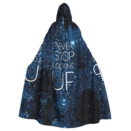 Kfjghhl Unisex Kapuzenumhang mit Kapuze, Kostüm, Party, Halloween, Cosplay, Erwachsene, Kapuzenmantel, Weihnachten, 147,3 cm von Kfjghhl