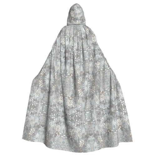 Kfjghhl Unisex Kapuzenumhang mit blauer Anmut Flora, Kostüm, Party, Halloween, Cosplay, Erwachsene, Kapuzenmantel, Weihnachten, 147,3 cm Kfjghhl Unisex Kapuzenumhang mit blauer Anmut Flora, Kostüm, Party, Halloween, Cosplay, Erwachsene, Kapuzenmantel, Weihnachten, 147,3 cm von Kfjghhl