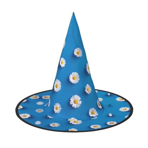 Kfjghhl Weißes Gänseblümchen-Halloween-Kostüm, für Erwachsene, Unisex, Stirnband, Kostümzubehör, Weihnachtsfeier, Cosplay, Zauberer-Kostüm, Outfit, Halloween Kfjghhl Weißes Gänseblümchen-Halloween-Kostüm, für Erwachsene, Unisex, Stirnband, Kostümzubehör, Weihnachtsfeier, Cosplay, Zauberer-Kostüm, Outfit, Halloween von Kfjghhl