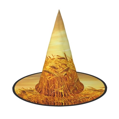 Kfjghhl Weizenfeld-Halloween-Kostüm, böse Kostüme, Erwachsene, Unisex, Stirnband, Kostümzubehör, Weihnachtsfeier, Cosplay, Zauberer-Kostüm, Outfit, Halloween von Kfjghhl