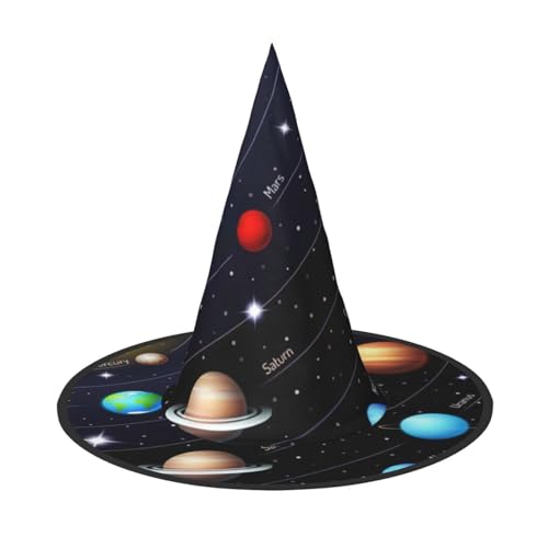 Kfjghhl Weltraum Sonnensystem Halloween Hut Wicked Kostüme Erwachsene Unisex Stirnband Verkleidung Zubehör Weihnachten Party Cosplay Magier Kostüm Outfit Halloween Kfjghhl Weltraum Sonnensystem Halloween Hut Wicked Kostüme Erwachsene Unisex Stirnband Verkleidung Zubehör Weihnachten Party Cosplay Magier Kostüm Outfit Halloween von Kfjghhl