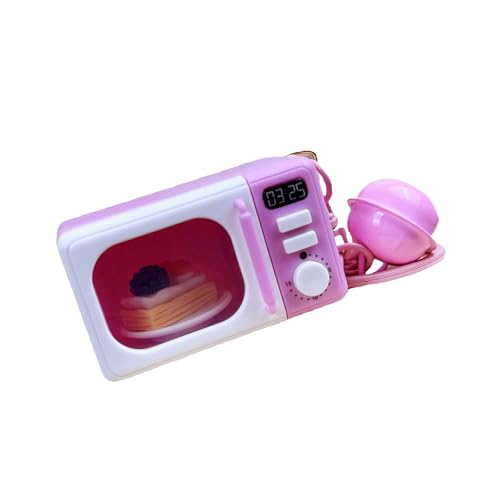 Fingido realistischer Schlüsselanhänger für die Mikrowelle, Spielzeug mit pädagogischem Drehknopf und leichtem akustischen Effekt, Miniatur-Ofen, Telefonclip Fingido realistischer Schlüsselanhänger für die Mikrowelle, Spielzeug mit pädagogischem Drehknopf und leichtem akustischen Effekt, Miniatur-Ofen, Telefonclip von Kfwfuaee