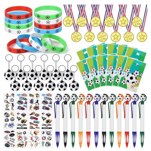 Fußball-Partytüten, Fußball-Feierlichkeiten-Paket, Einladungsbeutel für Erwachsene für Kinder, lustiges Zubehör für Geburtstagsfeiern Fußball-Partytüten, Fußball-Feierlichkeiten-Paket, Einladungsbeutel für Erwachsene für Kinder, lustiges Zubehör für Geburtstagsfeiern von Kfwfuaee