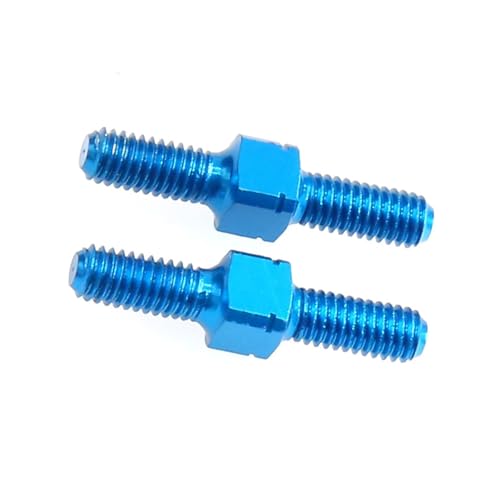 Kfwfuaee 2pcs 3x18mm Aluminium Spannschlosswellen Für Überlegene Handhabung Für Fernbedienungsmodelle von Kfwfuaee