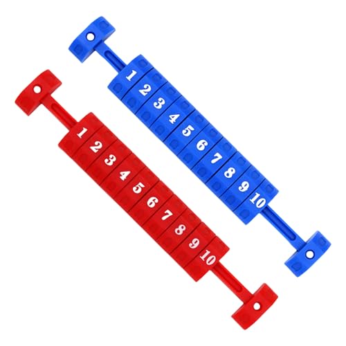 Kfwfuaee 2pcs Table Football Counter Foosball Air Hockey Scoring Units Counters Scores Keeper 10 Zahlen Bewertungs Zähler Indikatoren von Kfwfuaee