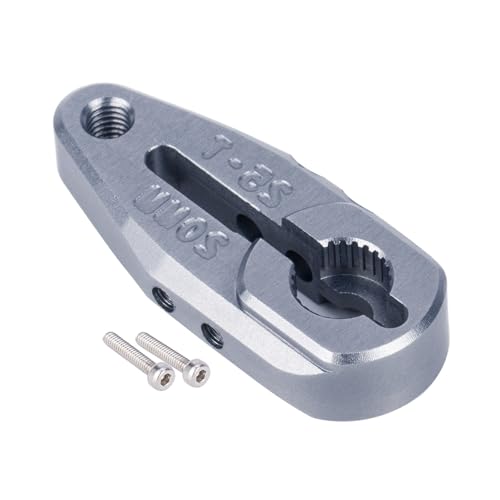 Kfwfuaee Aluminium Servoarm Für Fernbedienung Crawler 25 Zahnspline Design Fernbedienung Servo Arm Für Crawler LKW von Kfwfuaee