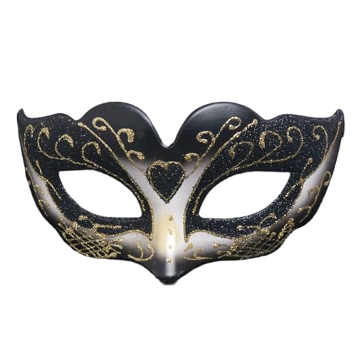 Kfwfuaee Anspruchsvolle Halbgesichtsparty-Augenmaske für Kinder, Mädchen, Venezianer, schimmernde Augenmaske für Maskerade-Partys Kfwfuaee Anspruchsvolle Halbgesichtsparty-Augenmaske für Kinder, Mädchen, Venezianer, schimmernde Augenmaske für Maskerade-Partys von Kfwfuaee