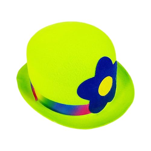 Kfwfuaee Blumen-Dekoration, Hut, Halloween-Clown, bequem, schöne Stile für Halloween-Kostüme, Rollenspiele, kulturelle Feiern, Kostüm-Zubehör Kfwfuaee Blumen-Dekoration, Hut, Halloween-Clown, bequem, schöne Stile für Halloween-Kostüme, Rollenspiele, kulturelle Feiern, Kostüm-Zubehör von Kfwfuaee