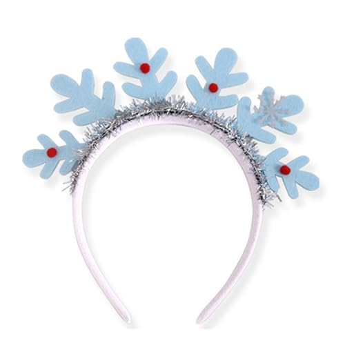 Kfwfuaee Fluoreszenz Haarband Für Weihnachtsfeier Festival Glow Effect Haarthop Für Nachtveranstaltung Feierlichkeiten Dressing Requisiten Weihnachtsfeier Accessoires von Kfwfuaee