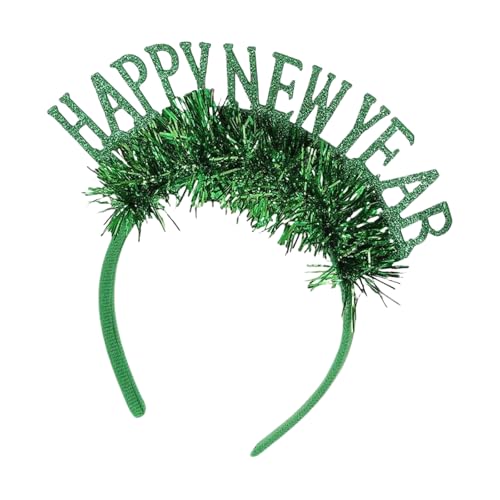 Kfwfuaee - Frohes neues Jahr Stirnband Frohes Neues Jahr Kopfschmuck Weihnachten Party Haar Festival Pailletten Party Kopfschmuck Kfwfuaee - Frohes neues Jahr Stirnband Frohes Neues Jahr Kopfschmuck Weihnachten Party Haar Festival Pailletten Party Kopfschmuck von Kfwfuaee