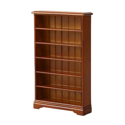 Kfwfuaee Holzbuchhandelmodell Mit 6 Ebenen Kreativer Schreibtisch Dekoration Miniaturbuchhandel Ausstellungsschelfornament Für Puppenhäuser Kfwfuaee Holzbuchhandelmodell Mit 6 Ebenen Kreativer Schreibtisch Dekoration Miniaturbuchhandel Ausstellungsschelfornament Für Puppenhäuser von Kfwfuaee